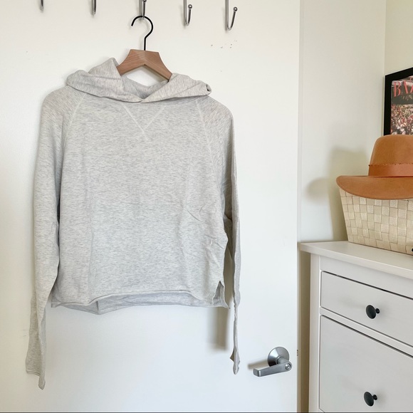 lululemon athletica Tops - Lululemon Crop Hooded Sweatshirt